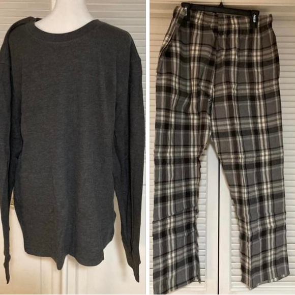 EC Eddie Bauer Two Piece Men’s Winter PJ Set Size Large (36-38W) - Picture 5 of 12